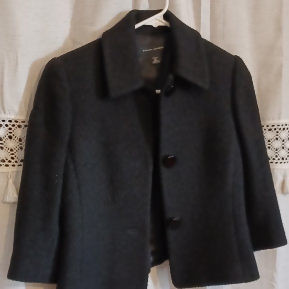 Banana Republic Textured Crop Suit Jacket 4P - Picture 1 of 4